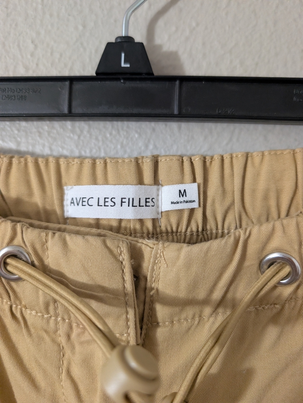 Anthropologie Avec Les Filles Tan Cargo Drawstring Jogger Pants - Picture 6 of 8